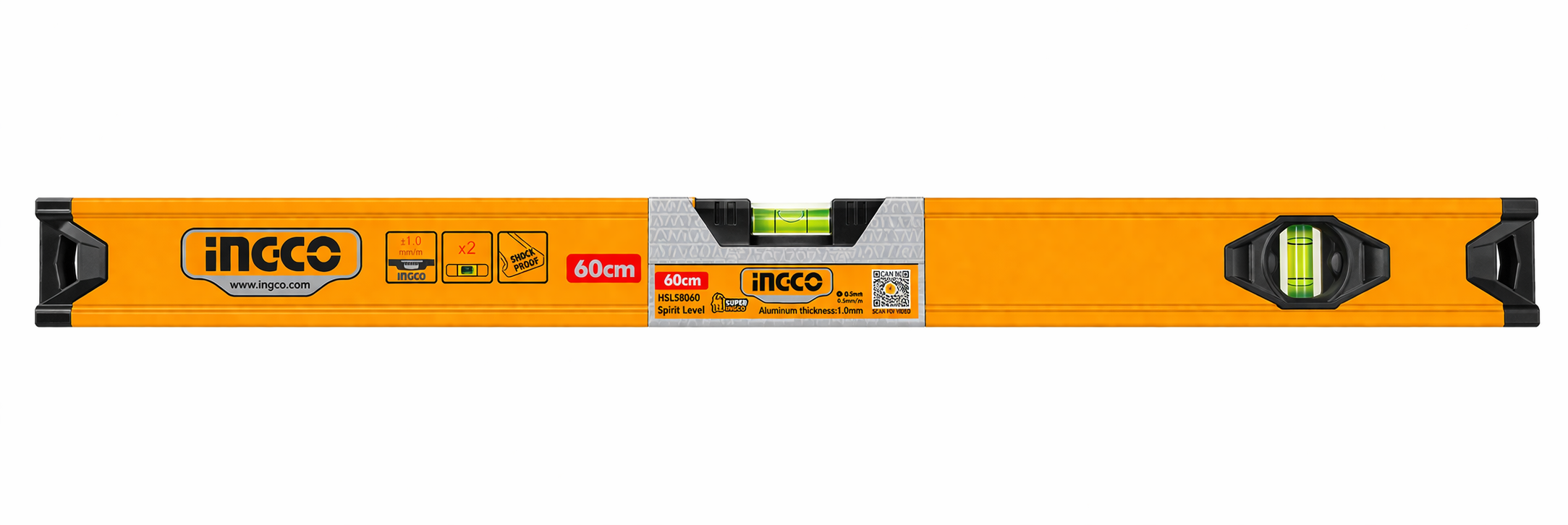Ingco Level Spirit 60Cm - Featured Image Ingco Level Spirit 60Cm