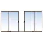 Sliding Door Valuwin 3.0 X 2.1 4 Panel