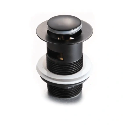 Basin Waste Bi 32Mm Black Slotted