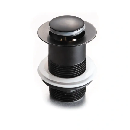 Basin Waste Bi 32Mm Black Unslotted