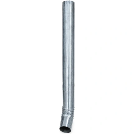 Downpipe Round+Shoe 75Mm 2.7M