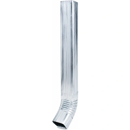 Downpipe Square+Shoe 75Mm 2.7M