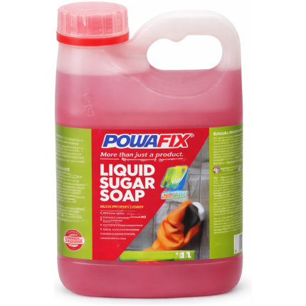 Powafix Sugar Soap Liquid 1L