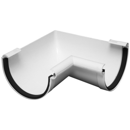 Pvc Gutter Angle 90D 125Mm Int