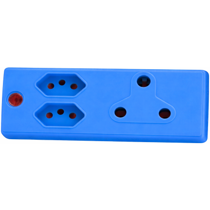 Adaptor 1X16A+2X5A Blue
