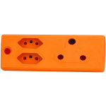 Adaptor 1X16A+2X5A orange