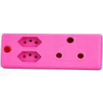 Adaptor 1X16A+2X5A Pink