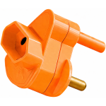 Adaptor Euro Single Orange