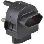 Adaptor Euro Twin Black
