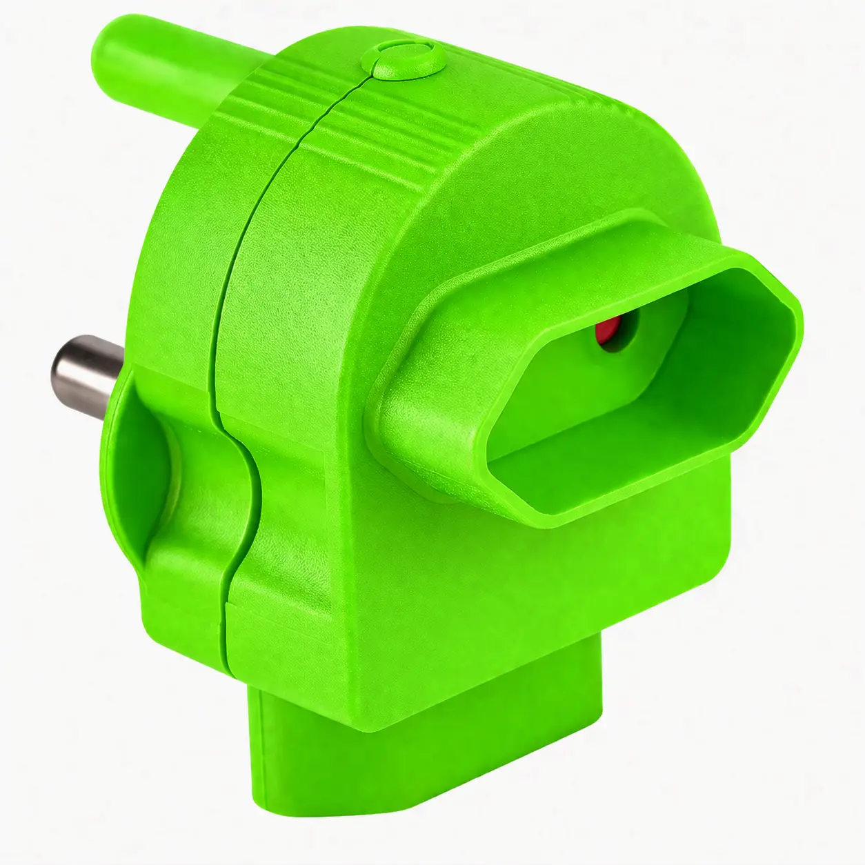 Adaptor Euro Twin Green - Featured Image Adaptor Euro Twin green