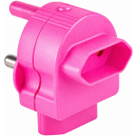 Adaptor Euro Twin pink