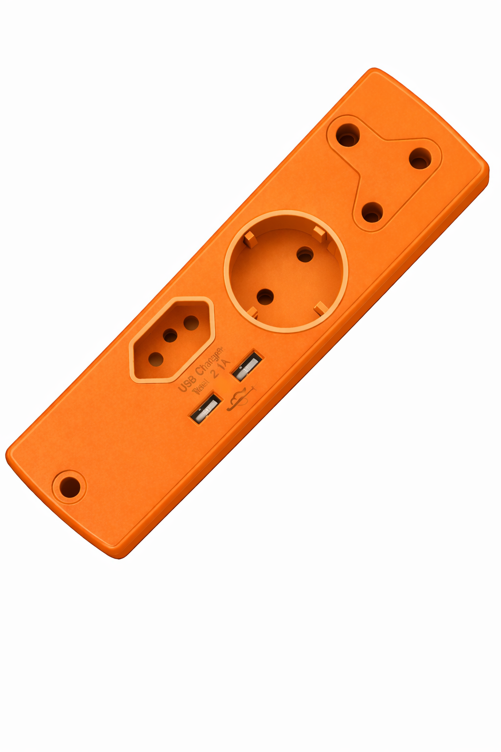 Adaptor Prem Blck 1X16A+1X5A+1Xusb Org - Featured Image Adaptor Prem Blck 1X16A+1X5A+1Xusb orange