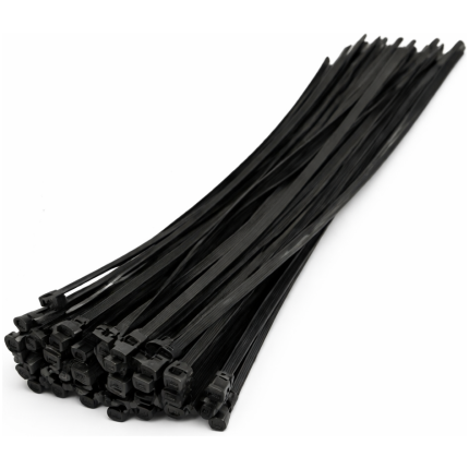 Cable Ties 150 X 3.6 Blk 20S