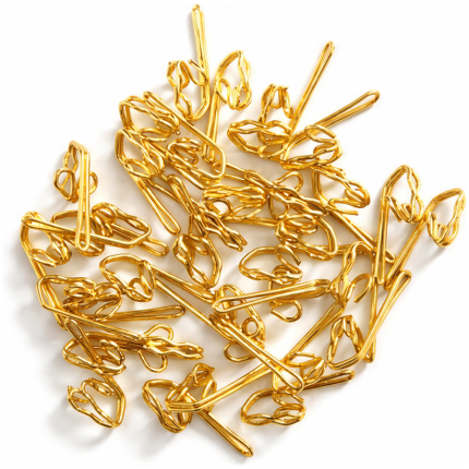 Curtain Acc Hooks R7 Brass 50s at Build It DTM.