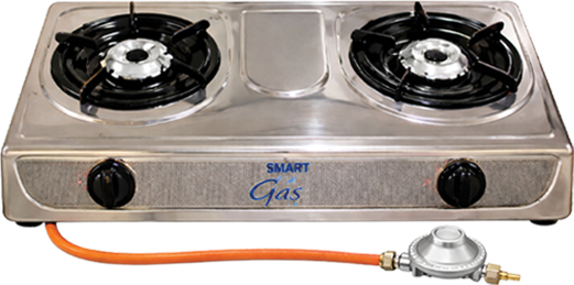 gas stove Gas Stove 2 Burner With Pipe & Reg - Image 1