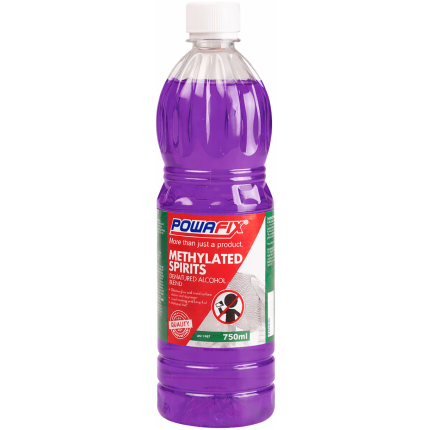 Powafix Methylated Spirits 750Ml