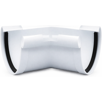 Pvc Gutter Angle 45 Deg