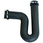 trap black plain p 32m x 40 mm