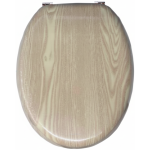 Toilet Seat Cover Rs Mdf Oak