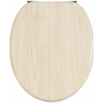 Toilet Seat Cover Rs Mdf Wht Maple Wood