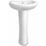 Basin & Pedestal White Rs