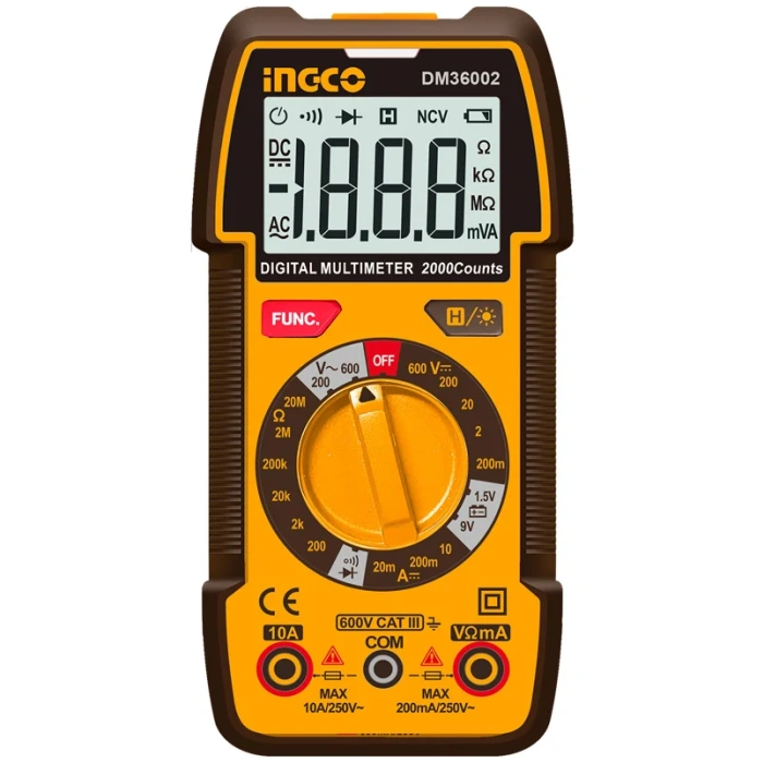 Building Multimeter Ingco Multimeter Digital Ac/Dc 600V | Build It DTM