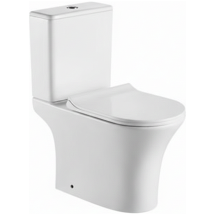 Toilet Set 4Pcs Cg Wht Ts026