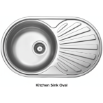 Sink Kitchen Rs 770 X 500 Oval