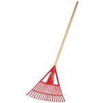 plastic leaf rake