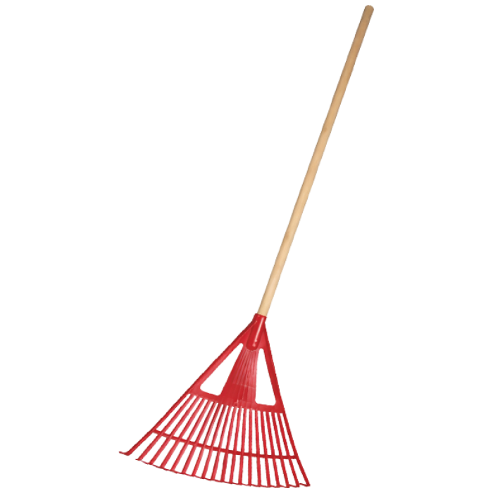 plastic leaf rake