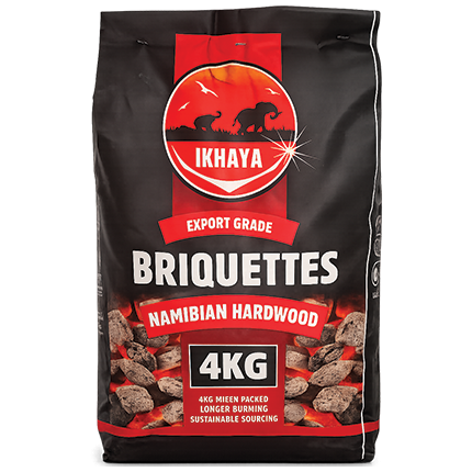 braai charcoal briquettes 4kg