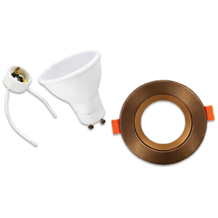 3W GU10 daylight downlight kit