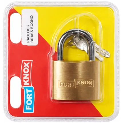 Padlock 60Mm Brass Econo Q1