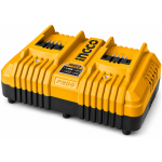Ingco 20V + C/L Dual Fast Charger 4A