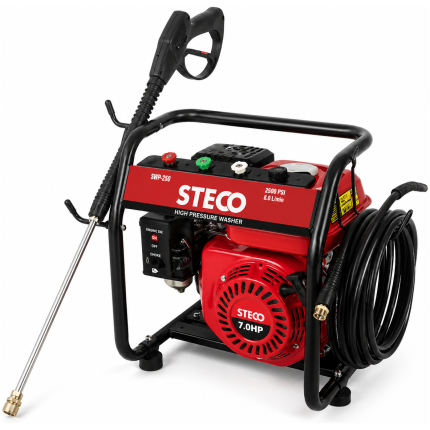Steco 6.5Hp 155Bar Petrol Pressure Washer