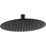 Blue-Tide 250Mm Round Black Shower Head