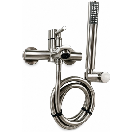 Blue-Tide Wall Mount Chrome Bath Mixer Tap