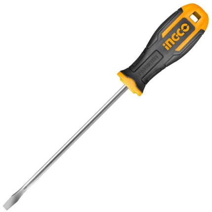Ingco Screwdriver Flat  8.0 X 200Mm Slotted Hsdsl8