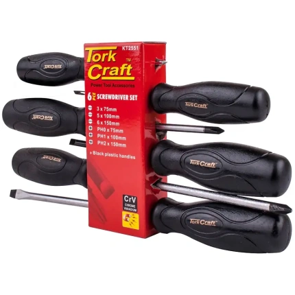 Screwdriver Set 6Pc Kt2551  Tc