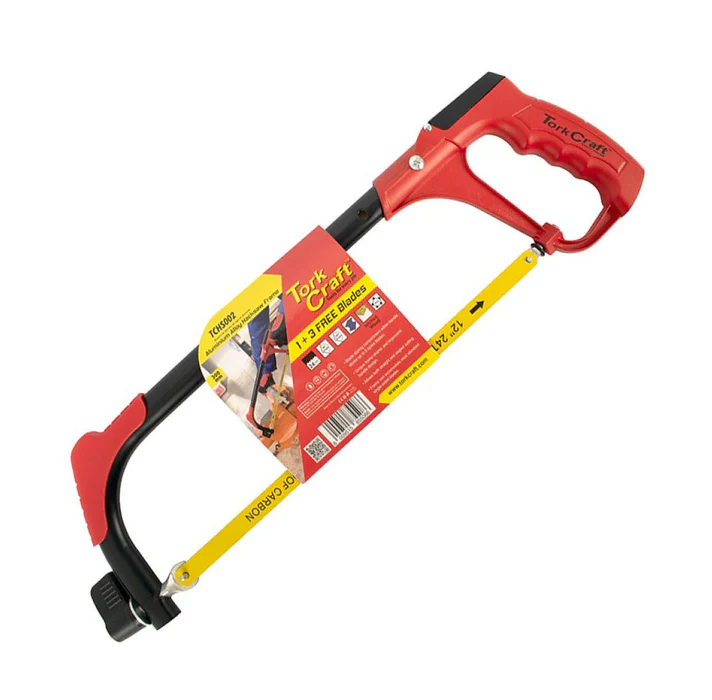 Tork-Craft-Aluminium-Alloy-Hacksaw-Frame-300mm-cw-1-3-Free-Blades-2_713x700 Hacksaw 300Mm Alu Alloy Tc - Image 1