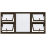 Window Aluminium 30.5 Case 1.5 X 1.2 P4tt1512B