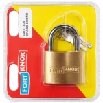 Padlock 60Mm Brass Fort Knox