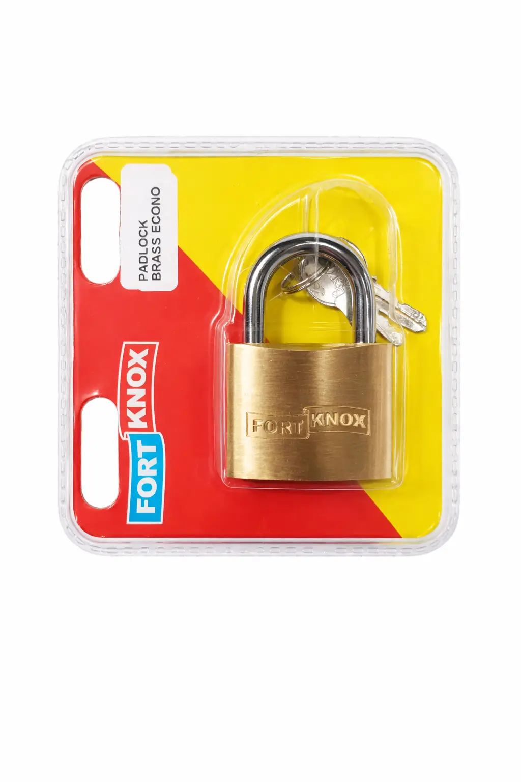 padlock-brass Padlock 50Mm Brass Fort Knox - Image 1