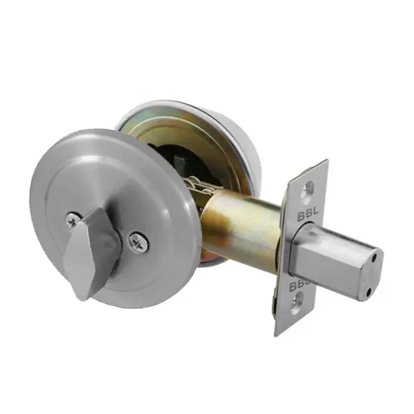 BBL-Deadbolt-Entrance-Lockset- Bbl Deadbolt Single Cyl S/Steel - Image 1