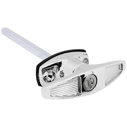 Bbl Plain Drilled T Handle Chrome