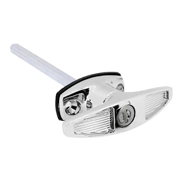 Bbl Plain Drilled T Handle Chrome Bbl Plain Drilled T Handle Chrome - Image 1