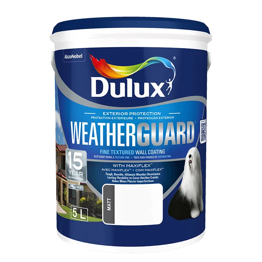 Dulux Weatherguard 5L Nightingale Grey Dulux Weatherguard 5L Nightingale Grey - Image 1
