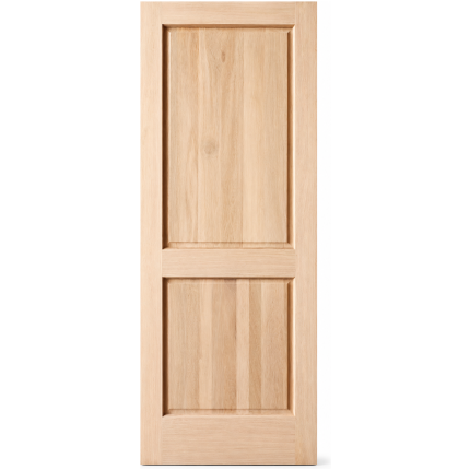 Exterior 2 Panel Engineered Wooden Door