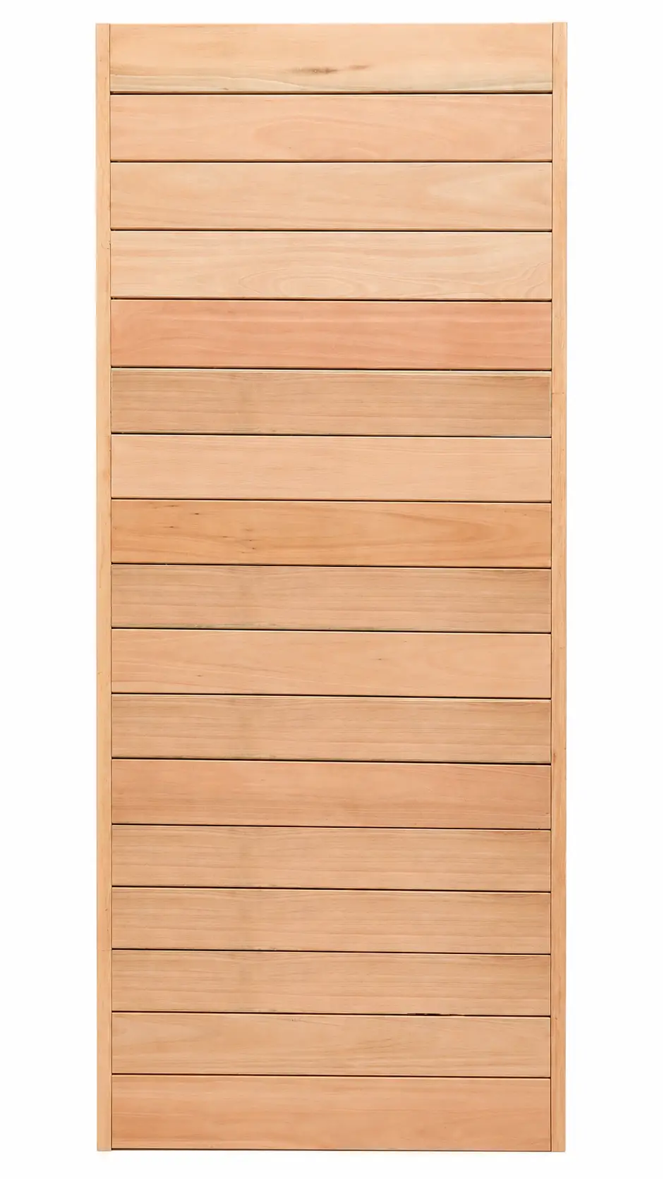 Exterior Horizontal Saligna Hardwood Door Exterior Horizontal Saligna Hardwood Door - Image 1