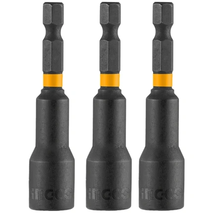 Ingco Nut Setter Magnetic Set 3Pc 8Mm